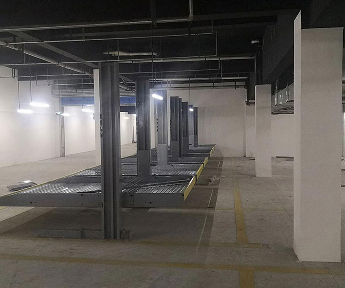 兩柱簡易類停車庫拆除